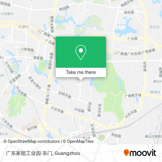 广东家能工业园-东门 map