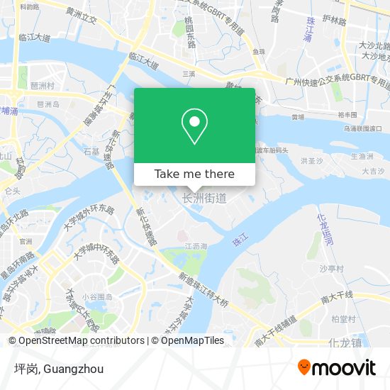 坪岗 map