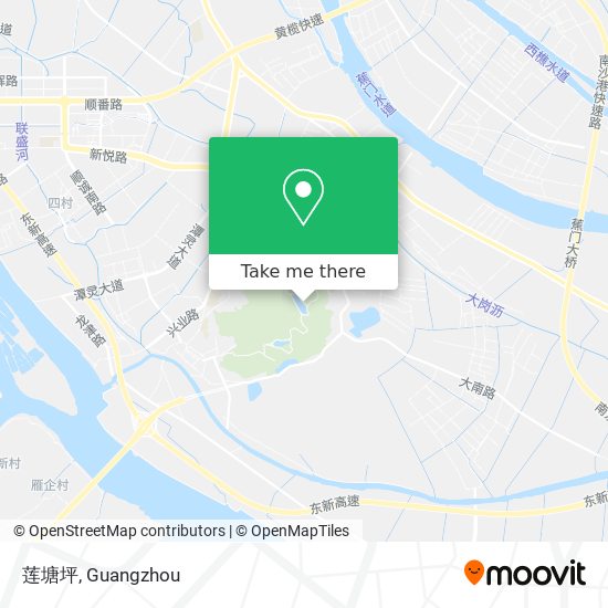 莲塘坪 map