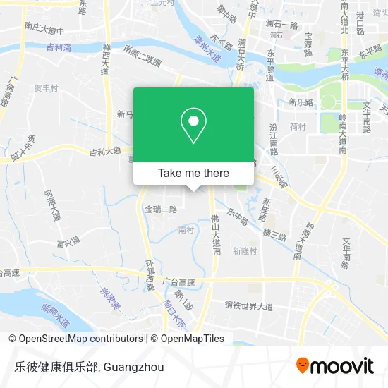 乐彼健康俱乐部 map