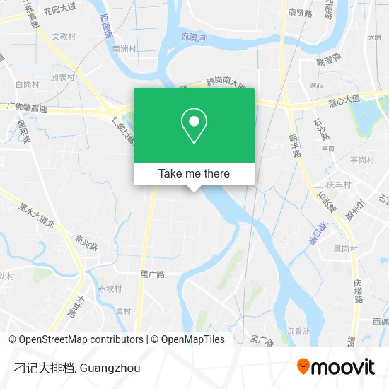 刁记大排档 map