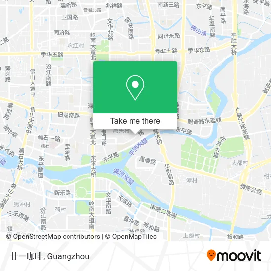 廿一咖啡 map