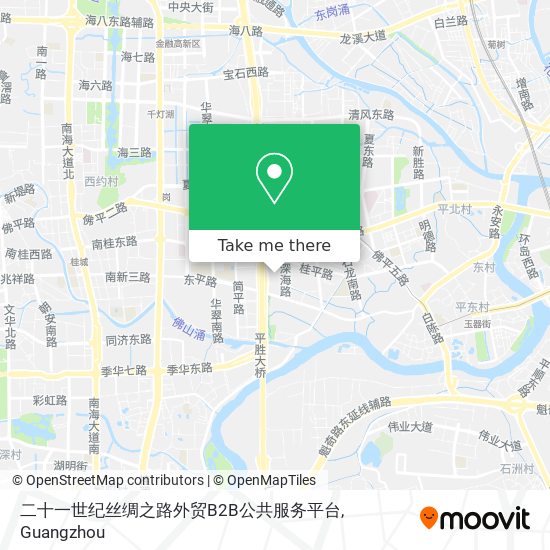 二十一世纪丝绸之路外贸B2B公共服务平台 map