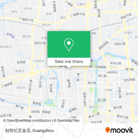 创世纪五金店 map