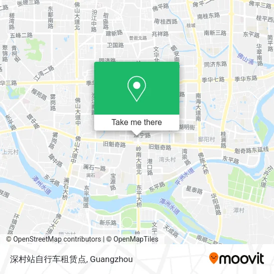 深村站自行车租赁点 map