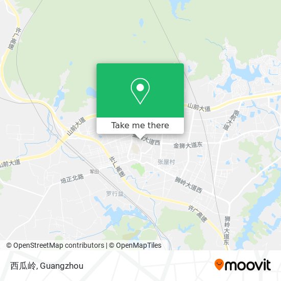 西瓜岭 map
