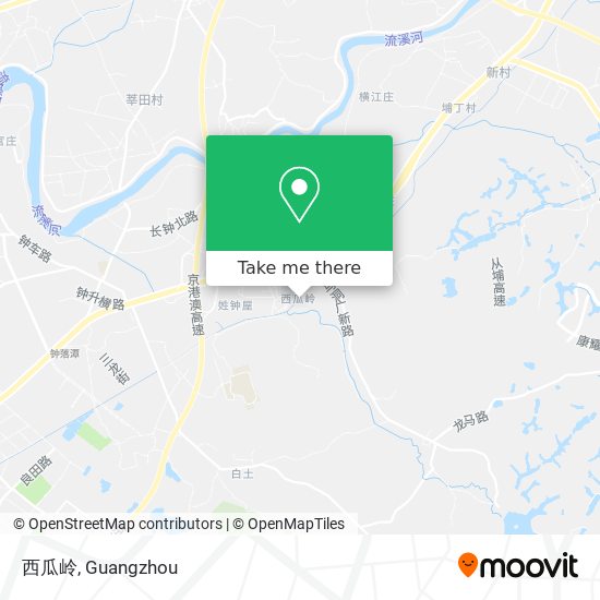 西瓜岭 map
