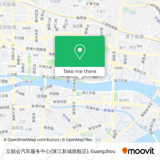 立靓会汽车服务中心(珠江新城旗舰店) map