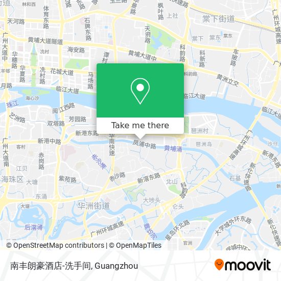 南丰朗豪酒店-洗手间 map