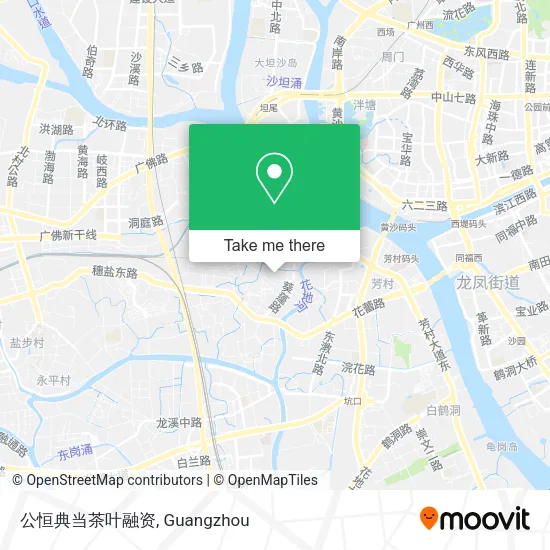 公恒典当茶叶融资 map