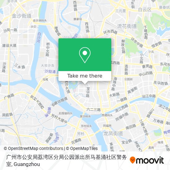 广州市公安局荔湾区分局公园派出所马基涌社区警务室 map