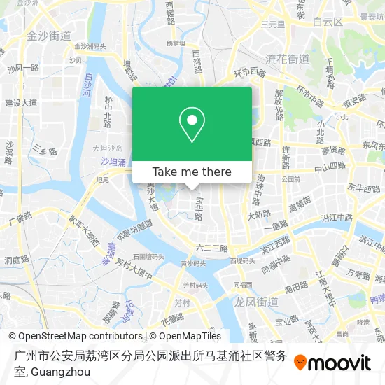 广州市公安局荔湾区分局公园派出所马基涌社区警务室 map