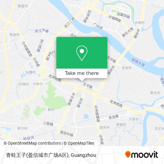 青蛙王子(盈信城市广场A区) map