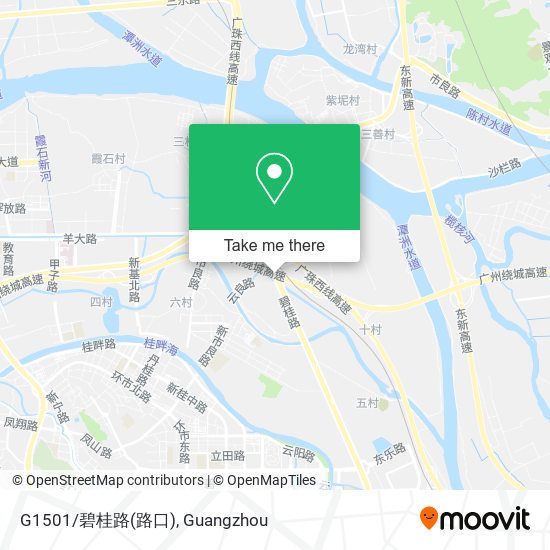 G1501/碧桂路(路口) map