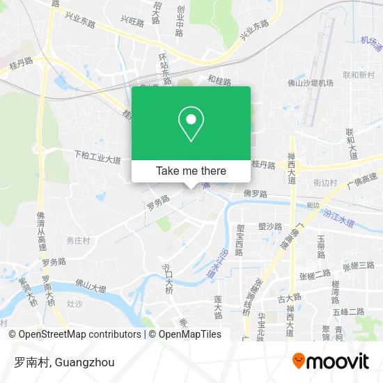 罗南村 map