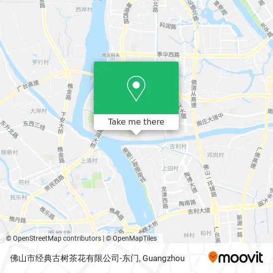 佛山市经典古树茶花有限公司-东门 map