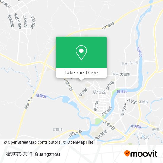 蜜糖苑-东门 map