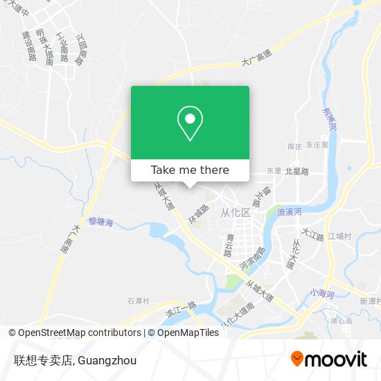 联想专卖店 map