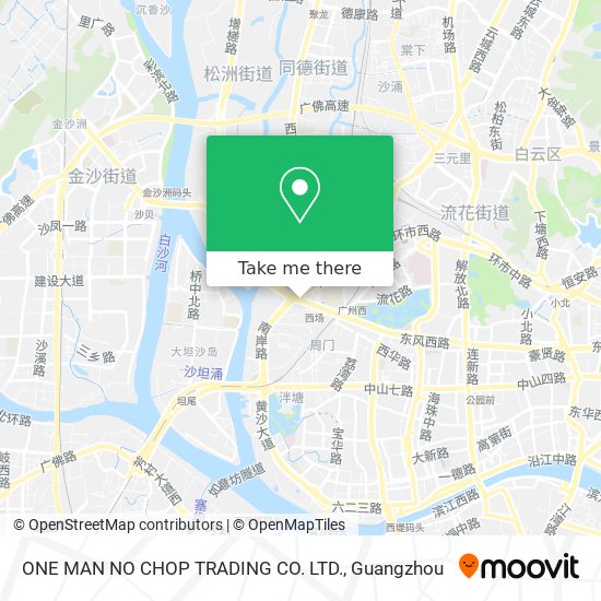 ONE MAN NO CHOP TRADING CO. LTD. map