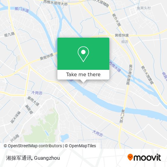 湘操军通讯 map