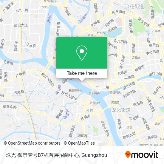 珠光·御景壹号B7栋首层招商中心 map