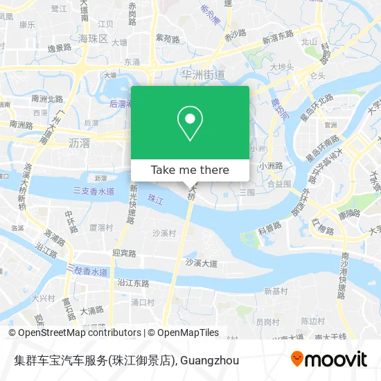 集群车宝汽车服务(珠江御景店) map