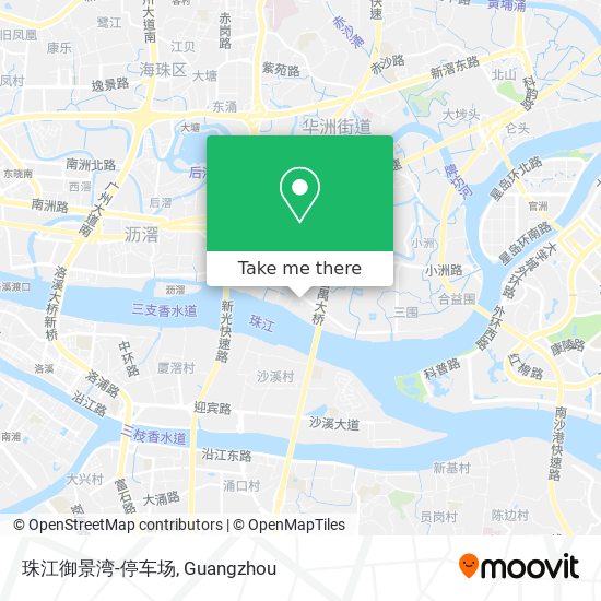珠江御景湾-停车场 map