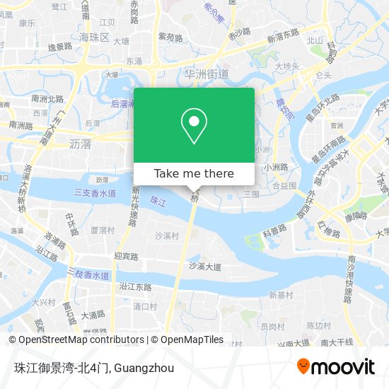 珠江御景湾-北4门 map