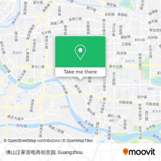 佛山泛家居电商创意园 map