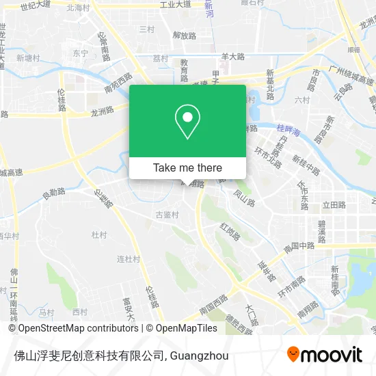 佛山浮斐尼创意科技有限公司 map