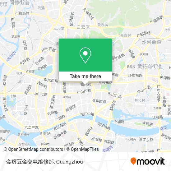 金辉五金交电维修部 map