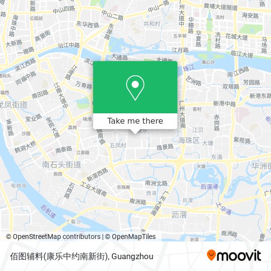 佰图辅料(康乐中约南新街) map