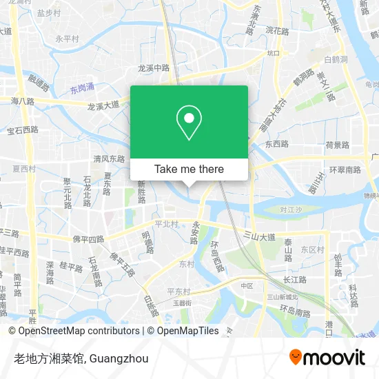 老地方湘菜馆 map