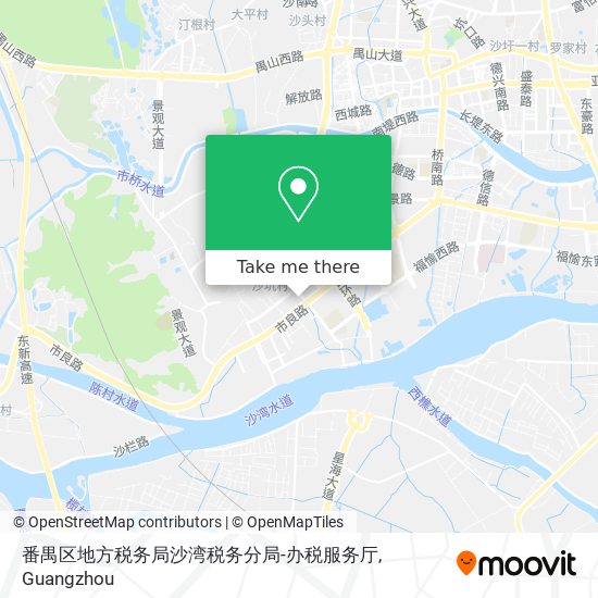 番禺区地方税务局沙湾税务分局-办税服务厅 map