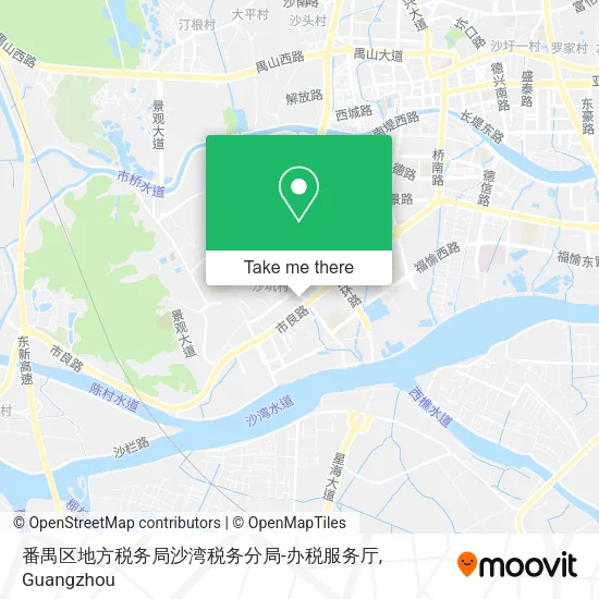 番禺区地方税务局沙湾税务分局-办税服务厅 map