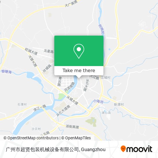 广州市超贤包装机械设备有限公司 map
