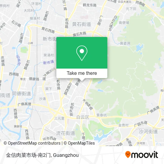 金信肉菜市场-南2门 map