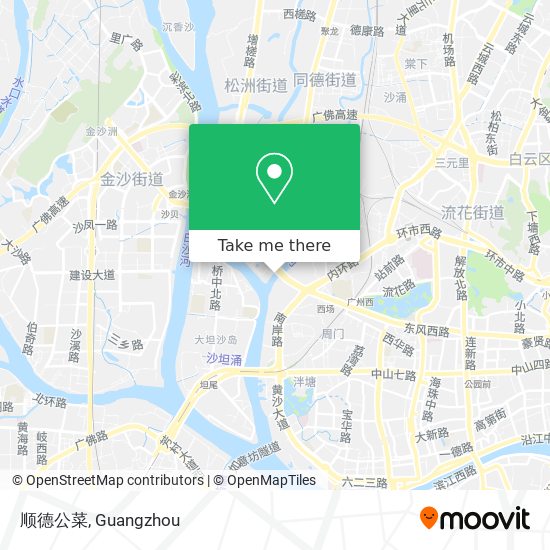 顺德公菜 map