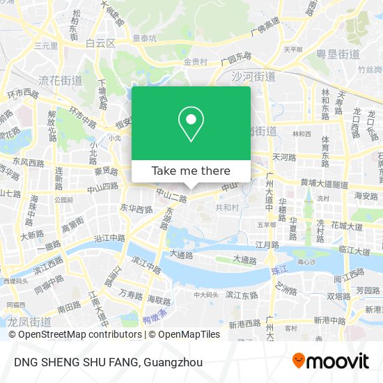 DNG SHENG SHU FANG map