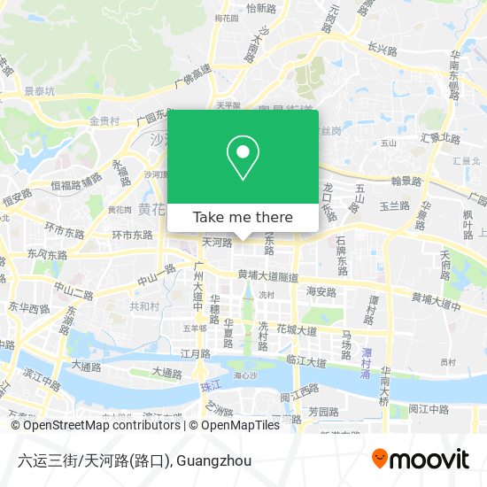 六运三街/天河路(路口) map