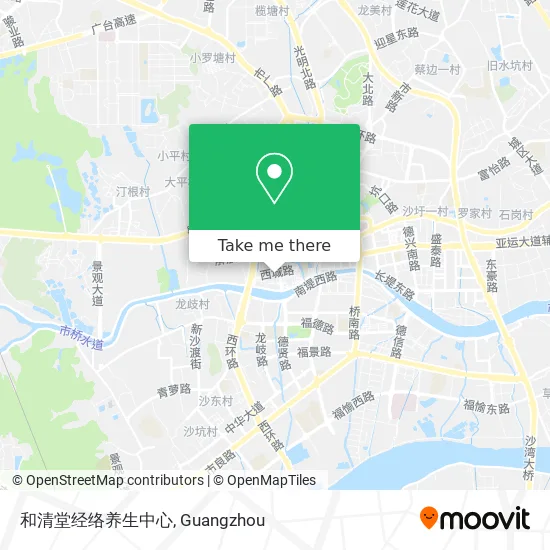 和清堂经络养生中心 map