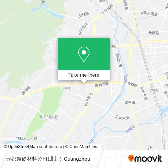 云都超硬材料公司(北门) map