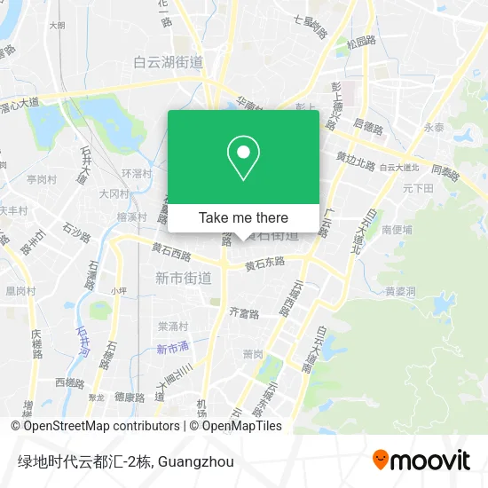 绿地时代云都汇-2栋 map
