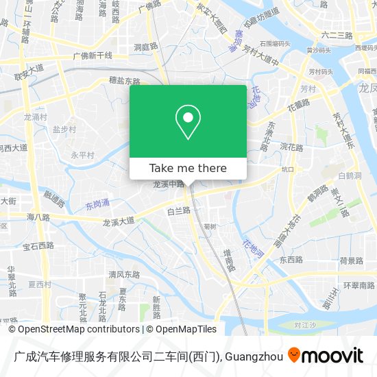 广成汽车修理服务有限公司二车间(西门) map