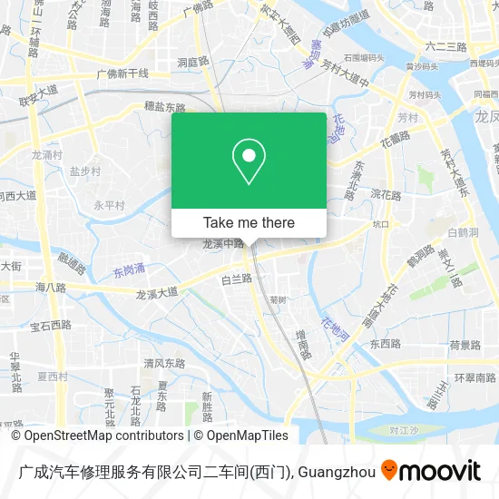 广成汽车修理服务有限公司二车间(西门) map