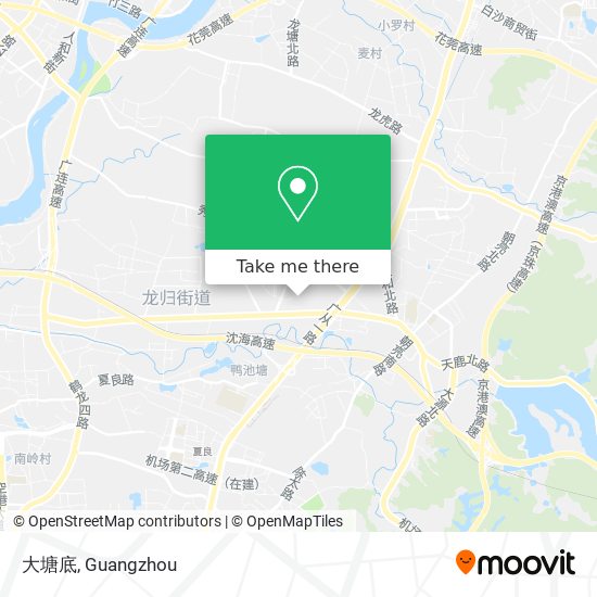 大塘底 map