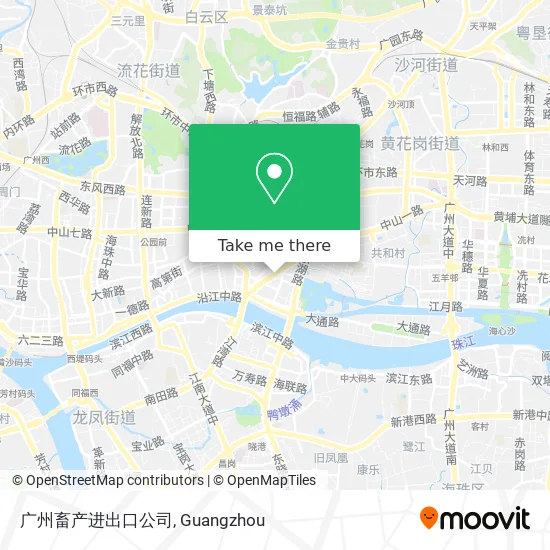 广州畜产进出口公司 map