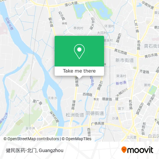 健民医药-北门 map