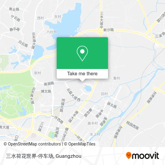 三水荷花世界-停车场 map