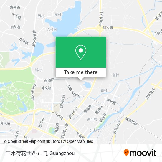 三水荷花世界-正门 map